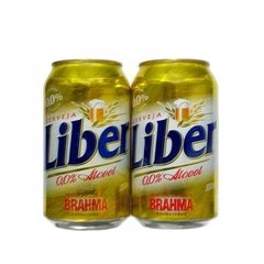 LATA VAZIA LIBER 0,0% ALCOOL 350 ML ALUMÍNIO BRASIL