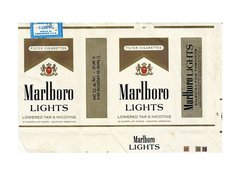 MAÇO VAZIO MARLBORO LIGHTS MASSALIN PARTICULARES S/A ARGENTINA