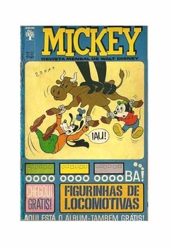 GIBI MICKEY EDITORA ABRIL FORMATO MÉDIO Nº 184 FEV DE 1968 66 PAG