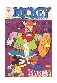 GIBI MICKEY EDITORA ABRIL FORMATO MÉDIO Nº 187 MAI DE 1968 66 PAG