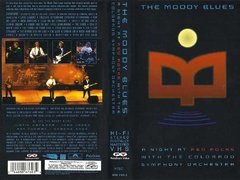 VHS THE MOODY BLUES NIGHT AT RED ROCKS 1992 GRAV POLYGRAM VIDEO BRASIL - comprar online