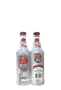 GARRAFA VAZIA VODKA SMIRNOFF ICE VIDRO 275 ML BRAZIL