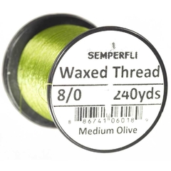 Hilo encerado 8/0 Semperfli Waxed Thread 240yardas - comprar online