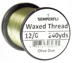 Hilo encerado 12/0 Semperfli Waxed Thread 240yardas - tienda online