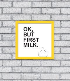 Quadro First Milk na internet