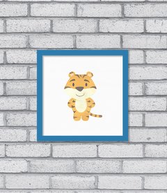 Quadro Tigre Aqua