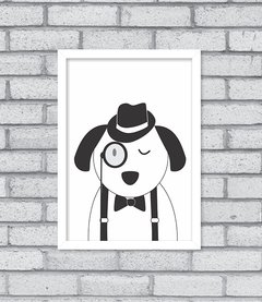 Quadro Hipster Puppy - loja online