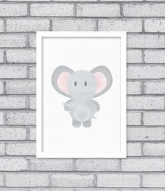 Quadro Elefante Aqua - loja online