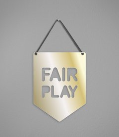 Imagem do Plaquinha Fair Play em Acrílico