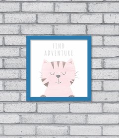 Quadro Find Adventure - Pendurama Quadros e Artigos de Decoração