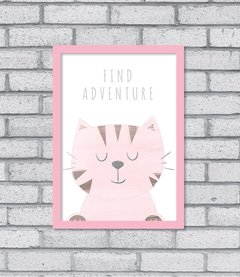 Quadro Find Adventure - Pendurama Quadros e Artigos de Decoração