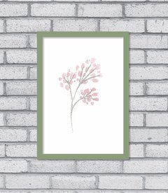 Quadro Flor Aquarela - loja online