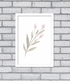 Quadro Flor Aquarela 2 - comprar online