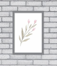 Quadro Flor Aquarela 2 - loja online