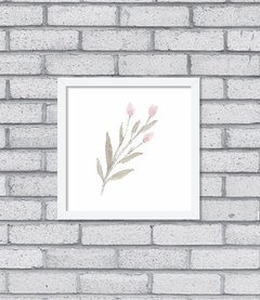 Quadro Flor Aquarela 2 - comprar online