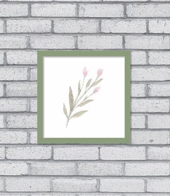 Quadro Flor Aquarela 2