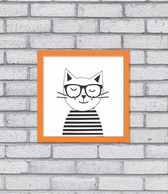 Quadro Hipster Kitty