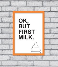 Quadro First Milk na internet