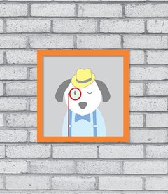 Quadro Hipster Puppy
