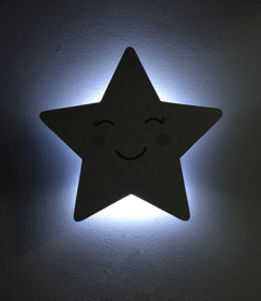 Luminária Estrela (sem fio) em Acrílico na internet