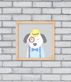 Quadro Hipster Puppy - comprar online