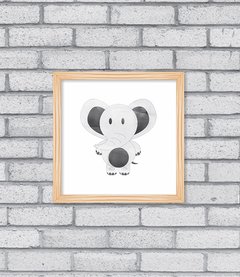 Imagem do Quadro Elefante Aqua