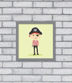 Imagem do Quadro Pirata Menino