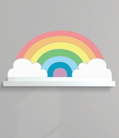 Prateleira + Adesivo Rainbow Color - comprar online
