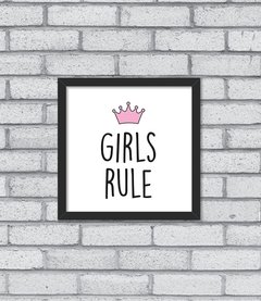 Quadro Girls Rule - loja online