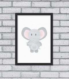 Quadro Elefante Aqua - comprar online