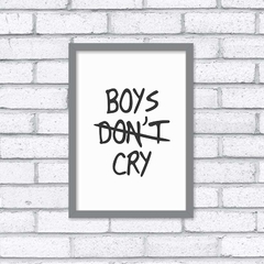 Quadro Boys Cry - Pendurama Quadros e Artigos de Decoração
