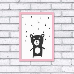 Quadro Teddy (chuva) - loja online