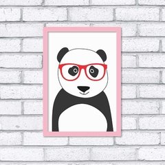 Imagem do Quadro Hipster Panda