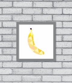 Quadro Banana Geométrica - comprar online