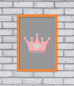 Quadro Crown - Pendurama Quadros e Artigos de Decoração