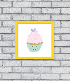 Quadro Cupcake - comprar online