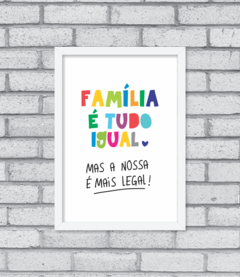 Imagem do Quadro Família Legal