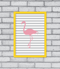 Imagem do Quadro Flamingo