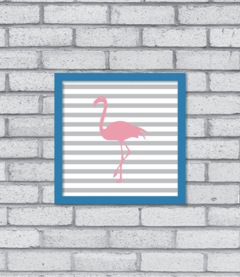 Quadro Flamingo - Pendurama Quadros e Artigos de Decoração