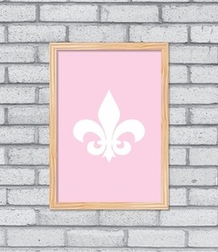 Quadro Flor de Lis - comprar online