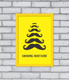 Imagem do Quadro Growing Mustache