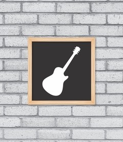 Quadro Guitarra na internet