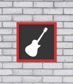 Quadro Guitarra na internet