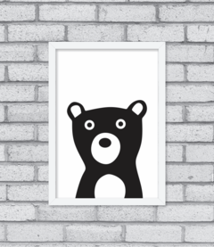 Quadro Hey Teddy - Pendurama Quadros e Artigos de Decoração