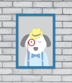 Quadro Hipster Puppy - comprar online