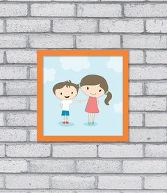 Quadro Irmãos - Pendurama Quadros e Artigos de Decoração