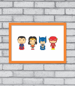 Imagem do Quadro Cute Liga da Justiça