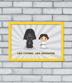 Imagem do Quadro Like Father, Like Daughter