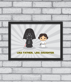 Quadro Like Father, Like Daughter - loja online