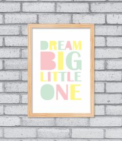 Quadro Dream Big Little One na internet